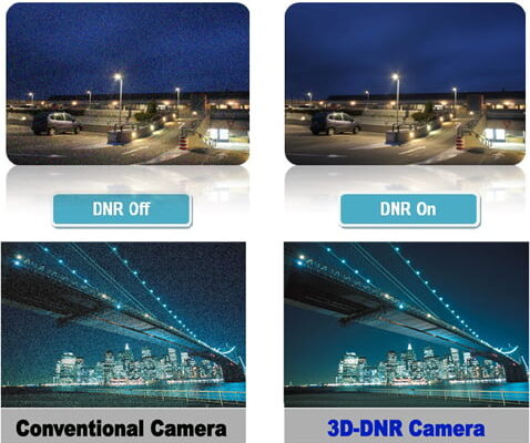 قابلیت DNR در دوربین های مدار بسته