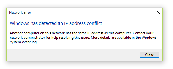 تعارض IP در دوربینهای مداربسته (IP Conflict)