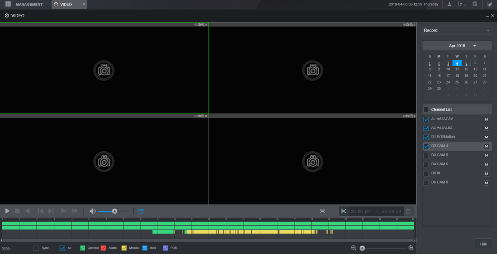 نحوه تنظیم Synchronous Playback دوربین مداربسته